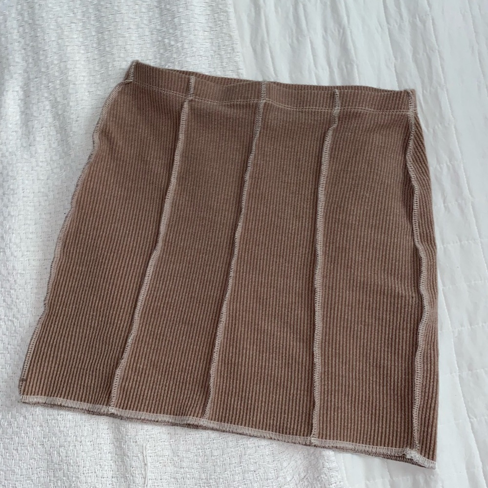 Brown UK Mini Skirt
